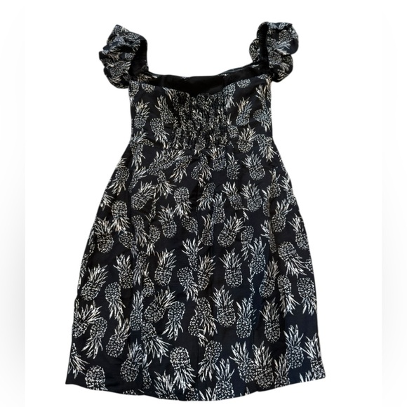 Raina off the shoulder astr pineapple dress size XS NWT from south moon under - Picture 3 of 3